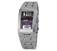 Chronotech reloj hombre analogico cuarzo con correa de acero ct7018b-0