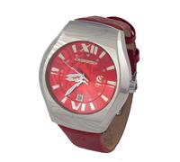 Chronotech reloj hombre analogico cuarzo con correa de piel ct7694m-03