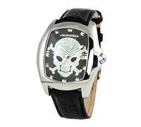 Chronotech reloj hombre analogico cuarzo con correa de piel ct7896m-10