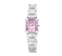 Chronotech reloj mujer analogico cuarzo con correa de acero cc7040ls-0