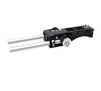 chros Objetivo 401 DMC-FS5 Fácil Apoyo para Sony PXW DMC-FS5 con Acolchado en Hombro Cromo/Negro