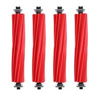 Chrostion Paquete de 4 cepillos de goma multisuperficie, piezas de repuesto para aspiradora Roborock Qrevo S/Qrevo Plus/Qrevo MaxV/Qrevo Pro. No apto para aspiradora Q Revo