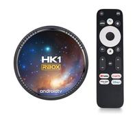 CHROX Android 13.0 TV Box, HK1 RBOX W2T 4GB RAM 64GB ROM S905W2 Quad Core 64-bit Soporte HD 4K/ 3D/ H.265 Ethernet 2.4/5G Dual WiFi 10/100M BT 5.0 Set Top Box,4gb+32gb