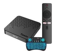 CHROX Android 14.0 TV Box, Tanix TX7 Smart TV Box 4GB RAM 64GB ROM H728 2.4G/5G Dual WiFi H.265 4K/1080p Ultra HD Media Player Box,4gb+64gb
