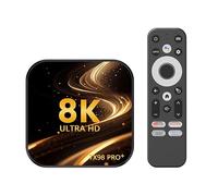CHROX Android TV Box 13.0, Android Box 4GB RAM 64GB ROM, RK3528 Quad-Core, Soporte de 2.4G/5G Dual WiFi, Bluetooth 5.0, 100m Ethernet Ultral HD 4K TV Smart TV Smart Box,4gb+64gb
