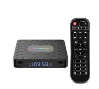 CHROX Smart TV Box Android 14.0, 4K HD WiFi 2.4G Y 5.8G Receptor Bluetooth Reproductor Multimedia HDR USB 3.0 Google Play Bluetooth 4.0 Decodificador,4gb+64gb