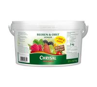 Chrysal Abono Para Frutas Y Bayas 2,5 Kg + 500 G - Abono Para Frutas Y Bayas