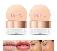 CHSEEO Rubor que Cambia de Color 3 en 1, 2 PCS Gel de Rubor de Labios Larga Duración, Glossy Liquid Blush, Colorete que Cambia de Color Lipgloss Moisturizing Múltiples para Cara Maquillaje #2