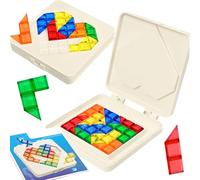 CHSG 2 Rompecabezas De Sabiduría y Amor, Smart Games Iq, 120 Tipos De Juego, con Instrucciones, Doble Cara para Jugar, Regalos San Valentin, Pequeño y Portátil,Almacenamiento Conveniente