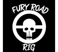 CHSLO Pegatinas para Coches 11.3CM * 14.7CM Ventana de coche Mad Max Fury Road Vinilo Pegatina Calcomanías Estilos de coche Astilla negra