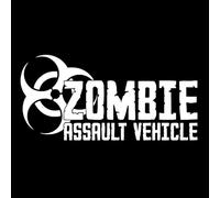 CHSLO Varios tamaños/colores Pegatinas de coche Calcomanía de vinilo Zombie Assault Vehicle Bio Hazard Motocicleta Accesorios decorativos