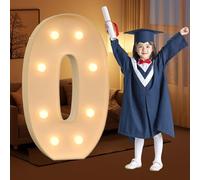 CHSUFBTY Kit de Letras de Neón Gigantes Precortadas en Tablero de Espuma, Ideal for Fiestas de Cumpleaños, Graduaciones, Bodas y Baby Showers.(0,120cm/47in)