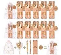 Chsukozic 10 juegos de regalos para invitados de cumpleaños «Schön, dass du da bist », pequeños regalos para invitados y agradecimientos, pequeños para cumpleaños, confirmación, juego completo con