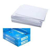 CHSYOO 1000 hojas de papel de fotocopiadora de impresión láser de oficina blanca A4 y de inyección de tinta, 210mm X 297mm, 70gsm, papel de escritura de escaneo de fotocopias de impresión