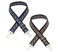 CHSZSH 2 Piezas De Correas De Hombro Para Bolso, Correas De Hombro De Repuesto, Correas De Hombro Ajustables, Correas De Gancho Giratorio, Correas De Hombro Para Bolso Cruzado