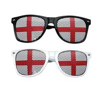 CHSZSH Gafas De Sol Con Pegatina De Inglaterra, Accesorios De Fútbol, Gafas Y Accesorios Para Niñas, Accesorios De Fútbol Para Niños, Gafas De Sol Para Niños, 2 Uds.