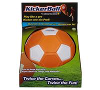 CHTK4 Stay Active KICKERBALL de Swerve Ball Football Toy Tamaño 4 Paneles aerodinámicos para Trucos de Swerve, Interior y Exterior, como se ve en la televisión, Unisex, Naranja y Blanco