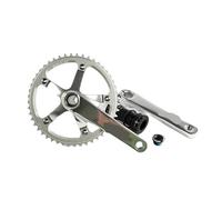 CHTKAGV Platos y bielas Fixie Aluminio 48T 165mm 144 BCD