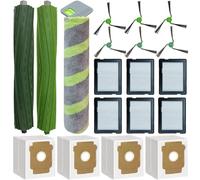 Chuancheng 19 accesorios para iRobot Roomba Max 705 Combo/706 Combo/Max 700 Series Combo Robot Aspirador, 2 cepillos principales, 1 trapeador de rodillo, 6 filtros, 6 cepillos laterales, 4 bolsas de
