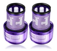 Chuancheng 2 filtros de Repuesto HEPA para la aspiradora para Dyson V12 Detect Slim para Dyson V12 Slim Absolute Extra/Total Clean/Fluffy Accesorios Filtro Trasero Pieza de Repuesto 971517-01