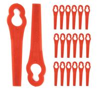 Chuancheng 50 cuchillas de plástico para cortacésped, 90 mm de repuesto, cuchillas inalámbricas para Stihl Polycut 2-2 Polycut 3-2 FSA 45 FSA 57 cortacésped