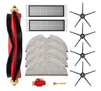 Chuancheng Kit de 13 piezas para Xiaomi Roborock S6/S60/S65/S5 MAX/S6 MAXV/S6 Pure Accesorios para aspiradora, color negro