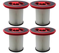 Chuancheng Paquete de 4 filtros 12040193 para aspiradora inalámbrica Bosch Unlimited Serie 7 BKS711XXL BBS711W BBS712A BCS711GB BKS711MALL, pieza de repuesto de filtro HEPA lavable