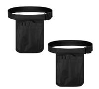 CHUANFU 2 Piezas Salvabolsillos Enfermería, 18 x 25 cm Riñonera de Enfermera con Cinturón Ajustable, Varios Compartimentos Organizador de Bolso para Tijeras, Gasa, Estetoscopio