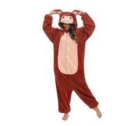 chuangminghangqi Unisex Pijama Onesie Cosplay Animal One Piece Mujer Hombre Pijama Ropa de Dormir Party Halloween Carnaval Disfraces