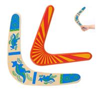 CHUANGOU 2 Piezas Boomerang en Forma de V al Aire Libre, flatloop bummerang, Boomerang Principiantes, Return Flying Boomerang Boomerang Juguetes
