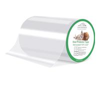 CHUANGSEED Protector de Puerta de arañazos de Perro, 21 cm x 3 m, Protector Transparente de arañazos, Cinta antiarañazos, Cubierta Protectora de Puerta Resistente para Perros y Gatos