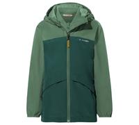 VAUDE Chaqueta 3 en 1 para niños, impermeable y cortavientos, con forro polar extraíble, transpirable, ideal para el día a día y el tiempo libre