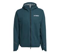 adidas Terrex XPR Light Rain Caballeros Chaqueta para andar S Azul oscuro
