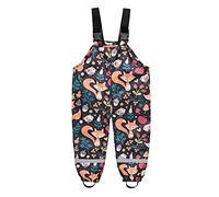Chubasquero con capucha para niños, resistente al viento, traje de barro, mezcla de poliéster, día lluvioso para niñas (multicolor, 2-3 años)
