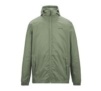 Regatta Chaqueta impermeable Pack-It III para hombre, resistente al viento y transpirable, plegable