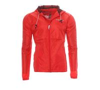 Chubasquero cortavientos de entretiempo de Geographical Norway rojo XL