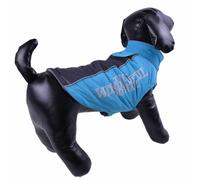 Chubasquero de invierno, tiras reflectantes, sin mangas, azul