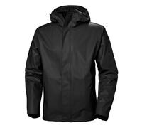 Helly Hansen Hombre Chubasquero Moss, S, Negro