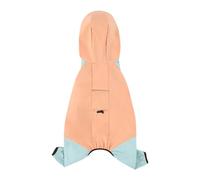 Chubasquero impermeable con capucha para perros, ponchos para mascotas con tiras reflectantes, cubierta para exteriores para la cabeza del patio