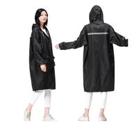 Chubasquero Impermeable Largo For Adultos, De Una Pieza, For Exteriores, Grueso, For Senderismo, Cortavientos, For Hombre, Abrigo Rainrainraines(Color 01,4XL (height 175cm))