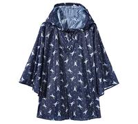 Chubasquero Impermeable Niña Gato Unicornio,Capa De Lluvia Piloto Infantil Nene Nena Con Bolsa Unicornio Poncho Impermeable M/3-5 años
