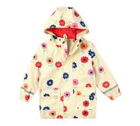 Chubasquero impermeable para niños, chaqueta de manga larga con capucha y botones, resistente al viento, con bolsillos, ligero, reutilizable, color sólido, abrigo para niños y niñas