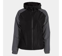 CHUBASQUERO JOMA EXPLORER 901760-110 NEGRO Y GRIS HOMBRE CAPÙCHA AJUSTABLE
