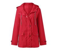 Chubasquero Mujer Impermeable, Chaquetas Invierno Fina Entretiempo Chaqueta Entretiempo Plegable Ligeros Cazadora Trekkin Ultraligera Parka Impermeable Running Chaqueta Nieve Chaqueta Esqui Montaña