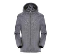 Chubasquero Mujer Impermeable Plegable Viaje Cortavientos Hombre Unisex Running Montaña Ciclismo Moto Chaqueta Cortaviento Talla Grande Ligero Abrigo de Lluvia Gabardina Acampada Trekking Aire Libre