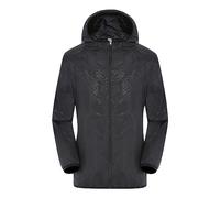 Chubasquero Mujer Impermeable Plegable Viaje Cortavientos Hombre Unisex Running Montaña Ciclismo Moto Chaqueta Cortaviento Talla Grande Ligero Abrigo de Lluvia Gabardina Acampada Trekking Aire Libre