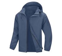 Chubasquero para hombre, chaqueta softshell, chaqueta de entretiempo, chaqueta funcional, chaqueta de ciclismo, chaqueta cortavientos, chaqueta para correr, impermeable, transpirable, monocolor