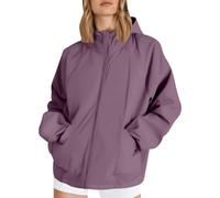 Chubasquero para mujer, tallas grandes, chaqueta softshell para mujer, impermeable, chaqueta de senderismo, chaqueta transpirable, chaqueta funcional, chaqueta deportiva para exteriores, cortavientos