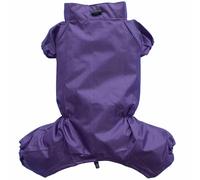 Chubasquero para perros de DoggyDolly con 4 mangas, lila