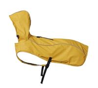 Chubasquero para perros, impermeable para cachorros, con comando de capucha con rayas reflectantes, capa ligera para mascotas, hebillas ajustables, ropa impermeable para todas las apuestas